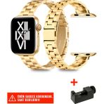 Nezih Case Apple Watch Seri 2/3/4/5/6/7/8/9/se 38MM 40MM 41MM ve Seri 10/11 42MM Uyumlu Ince Metal Kordon - Gold - 4- Apple Watch Seri 2/3/4/5/6/7/8/9/se 38mm 40mm 41mm ve Seri 10/11 42mm