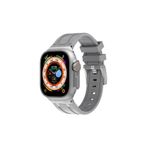 Nezih Case Apple Watch Seri 2/3/4/5/6/7/8/9/se/ultra/ultra2 42mm 44mm 45mm 49mm Metal Toka Silikon Kordon