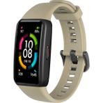 Nezih Case Huawei Band 6 Uyumlu Soft Design Silikon Kordon Gold