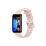 Nezih Case Huawei Band 8/9/10 Uyumlu A Kalite Yumuşak Jel Silikon Kordon Sakura Pembe