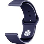 Nezih Case Huawei Gt2 42 mm Klasik Silikon Kordon (Sağlam Esnek Dizayn) Lacivert