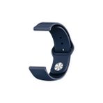 Nezih Case Huawei Gt2 42 mm Klasik Silikon Kordon (Sağlam Esnek Dizayn) Mavi