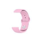 Nezih Case Huawei Gt2 42 mm Klasik Silikon Kordon (Sağlam Esnek Dizayn) Pembe