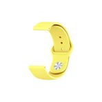 Nezih Case Huawei Gt2 42 mm Klasik Silikon Kordon (Sağlam Esnek Dizayn) Sarı