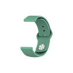 Nezih Case Huawei Gt2 42 mm Klasik Silikon Kordon (Sağlam Esnek Dizayn) Su Yeşili