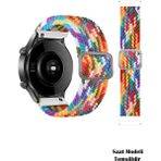 Nezih Case Huawei Honor Magic / Magic 2 / Honor Gs Pro / Gs Uyumlu Tokalı Örgü Kordon - Karışık