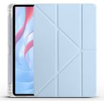 Nezih Case Huawei Honor Pad X8 Pro 11.5 Uyumlu Akıllı Kapak Kalem Bölmeli Tri Folding Tablet Kılıfı - Mavi