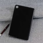 Nezih Case Huawei Mate Pad T8 8 Inç Süper Siyah + Nano Ekran Koruyucu Siyah Silikon Cep Telefonu Kılıf