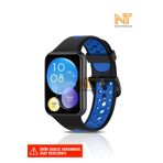 Nezih Case Huawei Watch Fit 2 Uyumlu A+ Kalite Delikli Nike Spor Jel Silikon Kordon/strap