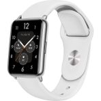 Nezih Case Huawei Watch Fit 2 Uyumlu A+ Kalite Klasik/spor Jel Silikon Kordon - Beyaz - Klasik Kordon