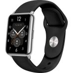Nezih Case Huawei Watch Fit 2 Uyumlu A+ Kalite Klasik/spor Jel Silikon Kordon - Siyah - Klasik Kordon
