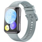 Nezih Case Huawei Watch Fit 2 Uyumlu Spor Jel Silikon Açık Mavi Kordon