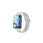 Nezih Case Huawei Watch Fit 2 Uyumlu Spor Jel Silikon Beyaz Kordon