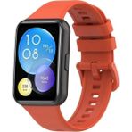 Nezih Case Huawei Watch Fit 2 Uyumlu Spor Jel Silikon Turuncu Kordon