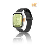 Nezih Case Huawei Watch Fit 3 / Fit 4 / Fit 4 Pro Uyumlu Magnet Toka A Kalite Yumuşak Silikon Kordon