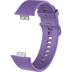 Nezih Case Huawei Watch Fit Uyumlu (Soft Tasarım) Silikon Kordon Lila