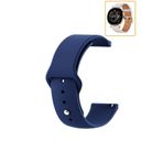 Nezih Case Huawei Watch Gt 3 Elegant 42mm Uyumlu Yumuşak Dokulu 20mm Silikon Kordon Kayış