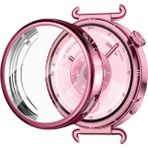 Nezih Case Huawei Watch Gt 6 41MM Uyumlu Tpu (Yumuşak Silikon) Kasa Koruyucu - Pembe