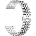 Nezih Case Huawei Watch Gt3 42mm Elegant Edition Uyumlu 20mm Metal Kordon Gümüş