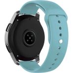Nezih Case Huawei Watch Gt4 46MM Gt3 46MM Gt3 Pro Gt3 Se Elite Gt2 46MM GT2E Uyumlu Klasik Silikon Kordon - Açık Mavi