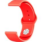 Nezih Case Kayış/kordon Huawei Watch GT Uyumlu Jel Silikon (22 mm) Kordon Kırmızı