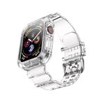 Nezih Case Kayış/kordon Ve Kasa Koruyucu Apple Watch Seri 2/3/4/5/6/7/8/9/se 44mm 45mm Şeffaf (SAAT DEĞİ?LDİ?R)