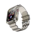 Nezih Case Kayış/kordon Ve Kasa Koruyucu Apple Watch Seri 2/3/4/5/6/7/8/9/se 44mm 45mm Siyah (SAAT DEĞİ?LDİ?R)