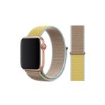 Nezih Case Kordon/kayış 42/44mm Apple Watch Seri 2/3/4/5/6/7/8/se Uyumlu Hasır Kordon Camel