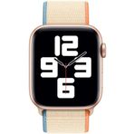 Nezih Case Kordon/kayış 42/44mm Apple Watch Seri 2/3/4/5/6/7/8/se Uyumlu Hasır Kordon Cream