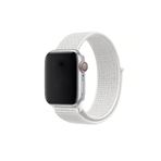 Nezih Case Kordon/kayış 42/44mm Apple Watch Seri 2/3/4/5/6/7/8/se Uyumlu Hasır Kordon Gri/beyaz