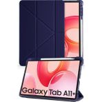 Nezih Case Samsung Galaxy Tab A11 Plus X230 11 Inç Uyumlu Akıllı Kalem Bölmeli Tablet Kılıfı - Lacivert