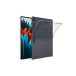 Nezih Case Samsung Galaxy Tab S8 Plus X800 Darbelere Dayanıklı Köşe Korumalı Şeffaf Kapak Kılıf