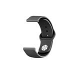 Nezih Case Samsung Galaxy Watch 2 35mm (22mm) Akıllı Saat Kordonu Klasik Silikon Kordon Kayış Bileklik