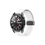 Nezih Case Samsung Galaxy Watch 4 / 5 / 5 Pro 40-44 Classic 42 - 45 - 46mm Magnet Tokalı Ayarlı Silikon Kordon