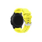 Nezih Case Samsung Galaxy Watch 46mm Uyumlu Klasik Çizgi Desenli 22mm Silikon Kordon