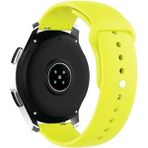 Nezih Case Samsung Galaxy Watch Fe 4/5/6/7 40-42-44-46 mm Uyumlu 20MM Yumuşak Jel Silikon Kordon Kayış - Sarı