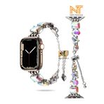 Nezih Case Watch Seri 2/3/4/5/6/7/8/9/se 38 40 41mm Seri 10 42mm / Seri 11 42mm Uyumlu Taşlı Tasarım Kordon