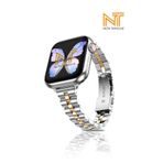 Nezih Case Watch Seri /5/6/7/8/9/10/se 38mm-40mm-41mm Seri 10 42mm / Seri 11 42mm Uyumlu Ince Tasarım Kordon