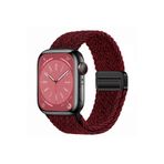 Nezih Case Watch Seri 5/6/7/8/9/se 38/40/41mm Seri 10 42 / Seri 11 42mm Uyumlu Magnet Tokalı Renkli Örgü Kordon