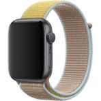 Nezih Case Watch Seri 5/6/7/8/9/se 38/40/41mm Seri 10 42 / Seri 11 42mm Uyumlu Spor Kumaş Kordon - Kahve