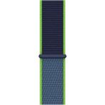 Nezih Case Watch Seri 5/6/7/8/9/se 38/40/41mm Seri 10 42 / Seri 11 42mm Uyumlu Spor Kumaş Kordon - Lime