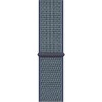 Nezih Case Watch Seri 5/6/7/8/9/se 38/40/41mm Seri 10 42 / Seri 11 42mm Uyumlu Spor Kumaş Kordon - Midnight Fog