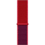 Nezih Case Watch Seri 5/6/7/8/9/se 38/40/41mm Seri 10 42 / Seri 11 42mm Uyumlu Spor Kumaş Kordon - Red Purple