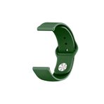 Nezih Case Xiaomi Mi Watch Color Uyumlu 22 mm Silikon Haki Kordon