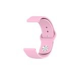 Nezih Case Xiaomi Mi Watch Color Uyumlu 22 mm Silikon Pembe Kordon