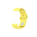 Nezih Case Xiaomi Mi Watch Color Uyumlu 22 mm Silikon Sarı Kordon