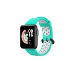 Nezih Case Xiaomi Mi Watch Lite Uyumlu A+ Kalite Nike Delikli Spor Silikon Kordon/kayış