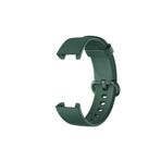 Nezih Case Xiaomi Mi Watch Lite Uyumlu Klasik Kordon Koyu Yeşil