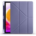Nezih Case Xiaomi Redmi Pad Se 11 Kılıf Uyku Mod'lu Standlı Kalem Bölmeli Arkası Yumuşak Akıllı Silikon Kapak - Mor