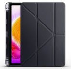 Nezih Case Xiaomi Redmi Pad Se 11 Kılıf Uyku Mod'lu Standlı Kalem Bölmeli Arkası Yumuşak Akıllı Silikon Kapak - Siyah - Siyah